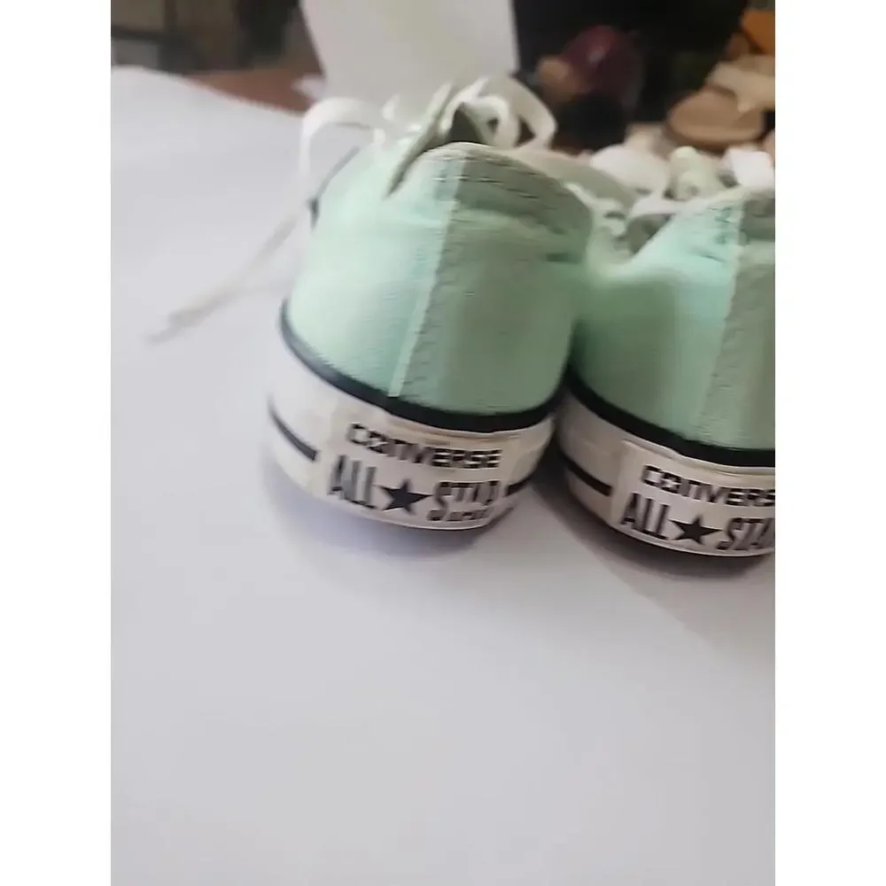 Converse All Star Mint Green Sneakers Mens Size 5, Womens Size 7 Rare Color - Picture 14 of 15